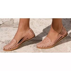 NISOLO‎ Huarache Sandal desert rose pink NEW 6.5 see details